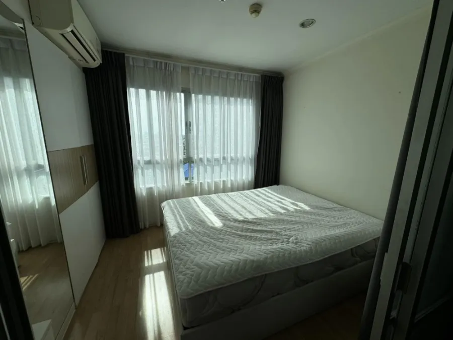 Condo for rent, Lumpini Ville Ratburana-Riverview, corner room, single bag, can move in, very good price.