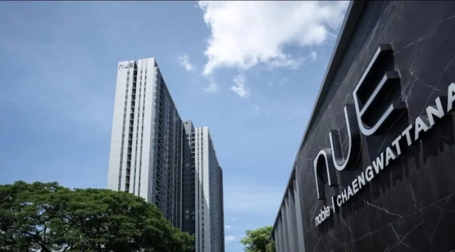 ขาย นิว โนเบิล แจ้งวัฒนะ ชั้นสูง ห้องเฟอร์นิเจอร์ครบชุด หิ้วกระเป๋าใบเดียวเข้่าอยู่ได้เลย
