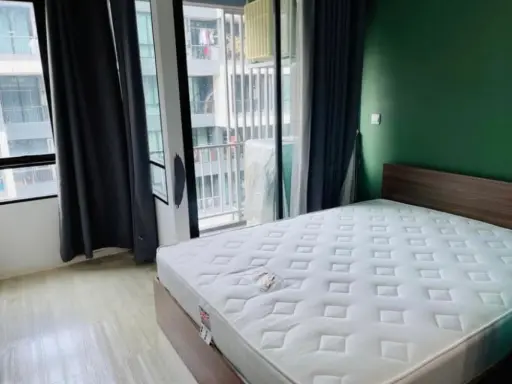 For rent!! Condo Atmoz Lakeside Ladprao 71, 6th floor, Building D, fully furnished. Ready to move in, don't miss it!!