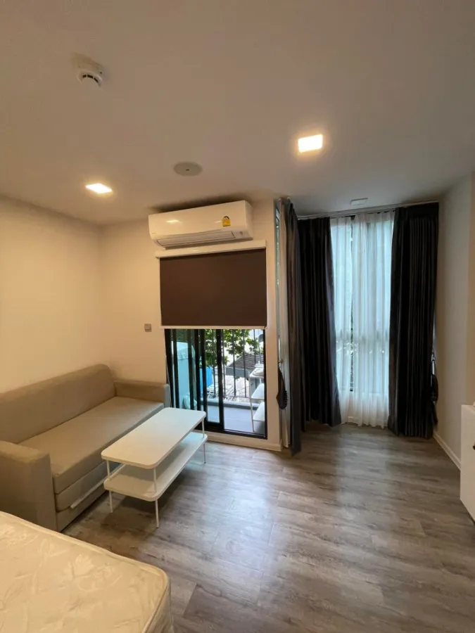 Sell / rent Condo Atmoz Chaengwattana, good atmosphere. fully furnished Ready to drag your bags in.