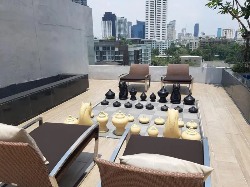 Condo for rent / sale at The Address Sukhumvit 61, fully furnished, high floor, good view, good direction, convenient transportation, urgent