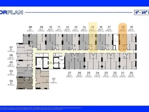 ขายดาวน์ IDEO Ramkhamhaeng - Lam Sali Station ห้องstudio ชั้น 24 ได้วิวสูง รีบมาจับมาจองเลย