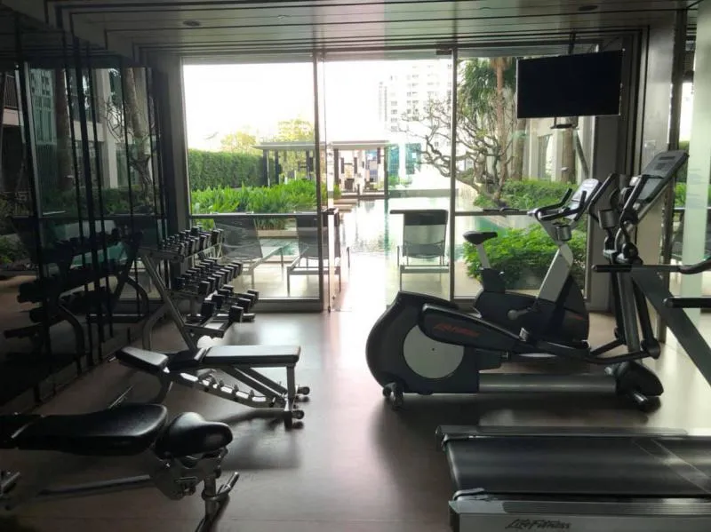 Condo for rent Quattro by Sansiri, room north-east There is no tall building blocking the view, high ceiling, beautiful room, do not wait.