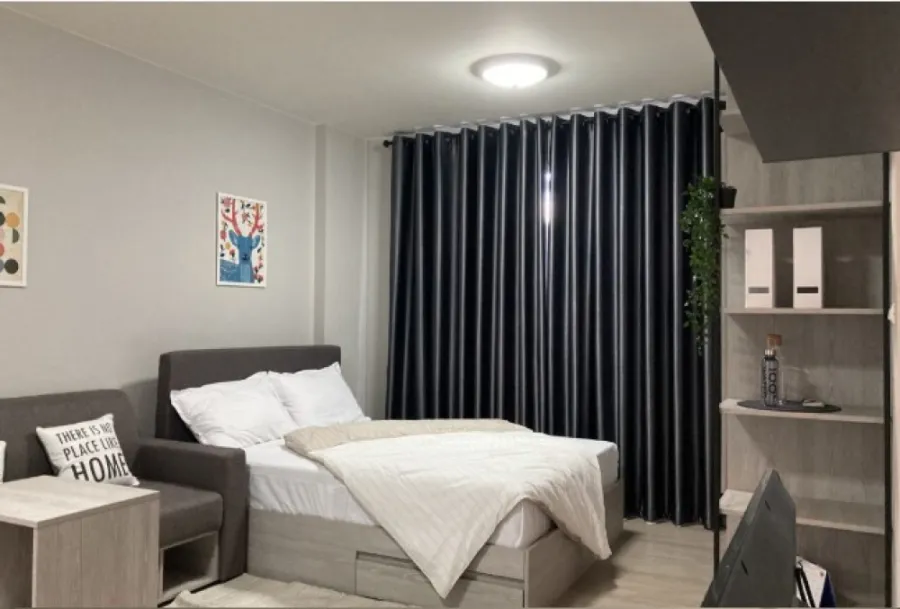For rent D Condo Campus Kamphaeng Saen, near Kasetsart University, first come first served !!