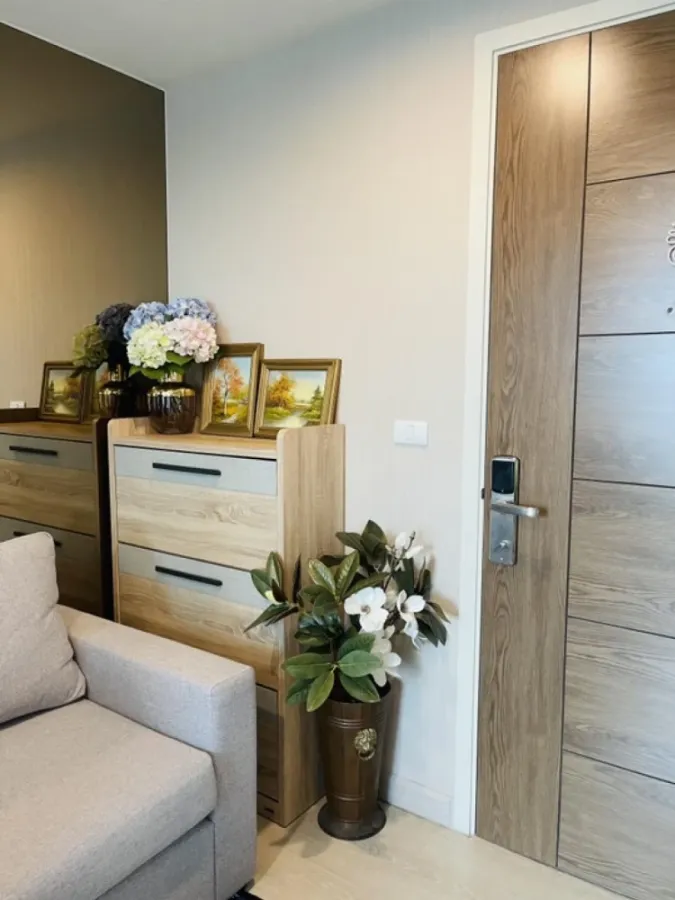 Urgent sale!! Condo The Niche Mono Sukhumvit 50, 6th floor, Building B, beautiful room, decorated in Modern luxury style, don't miss it!!