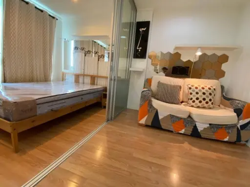 Condo for rent, Lumpini Ville Phatthanakan-New Petchburi. Fully furnished, ready to move in. You can't miss it.