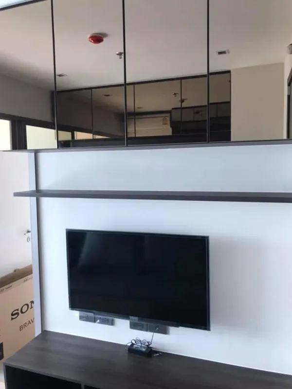Condo Whizdom Ratchada-Thapra for rent, nice room, affordable price, fully furnished, electrical appliances ready, don't miss it.
