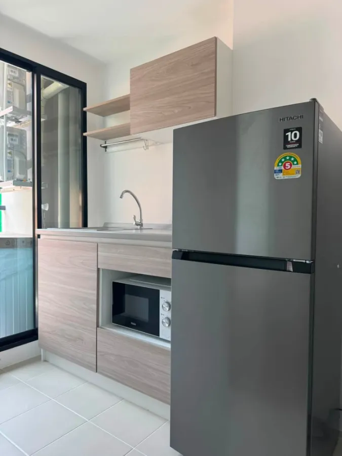 Condo for rent at Sena Kith Samrong Interchange. Ready to move in, fully furnished. Book now, don't miss out!