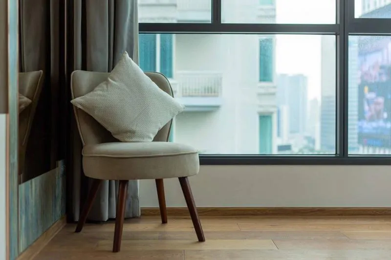 Do not move through this room for rent, Condo Q Chidlom-Phetchaburi. don't need a lecture You can just drag your bag.