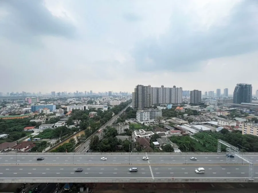 For rent, Metro Sky Prachachuen, city view, beautifully decorated room, very livable. Don't just look and book now.