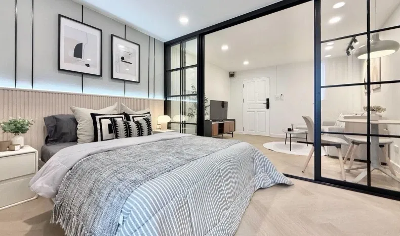 ขาย Ratchada City Condo ชั้น 5 ห้องสวย แต่งครบ สุดปัง สนใจจองเลย ห้ามพลาด