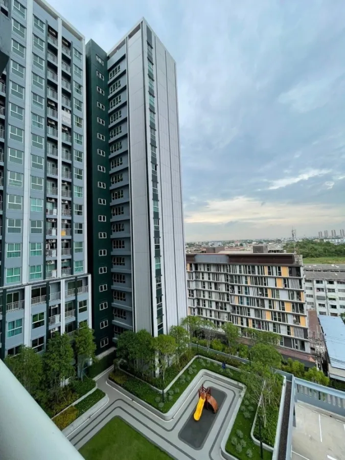 For rent, Lumpini Ville Chaengwattana-Pak Kret Station, room ready to move in. Complete in one place Just come and move in.