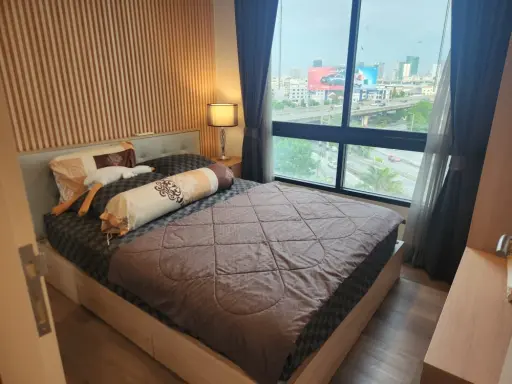 ขาย The Niche Mono Ratchavipha ห้องแต่งครบ Built-in สวย โทนไม้อบอุ่น พร้อมเฟอร์นิเจอร์และของใช้ในห้อง เหมาะสำหรับคนที่อยากซื้อแล้วเข้าอยู่ได้ทันที