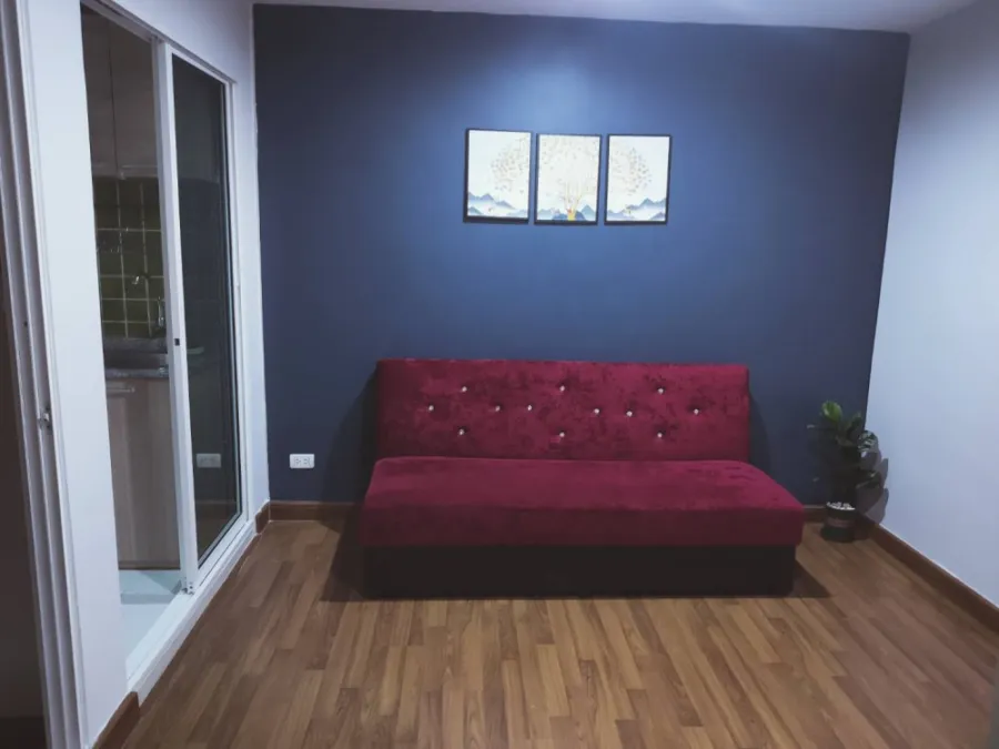 For rent, Regent Home 25 Tiwanon, nice room, affordable price, everything is finished here. Let me tell you that you shouldn't miss it in every respec