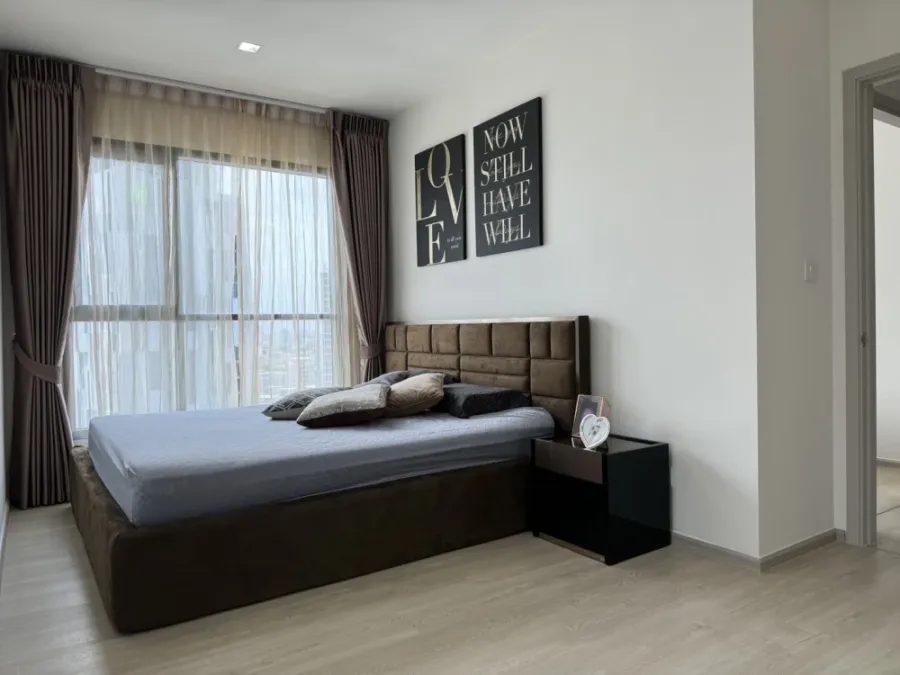 For rent!! Condo Life Sukhumvit 48, 12A Floor, Building N, fully furnished, ready to move in. Reserve now!!