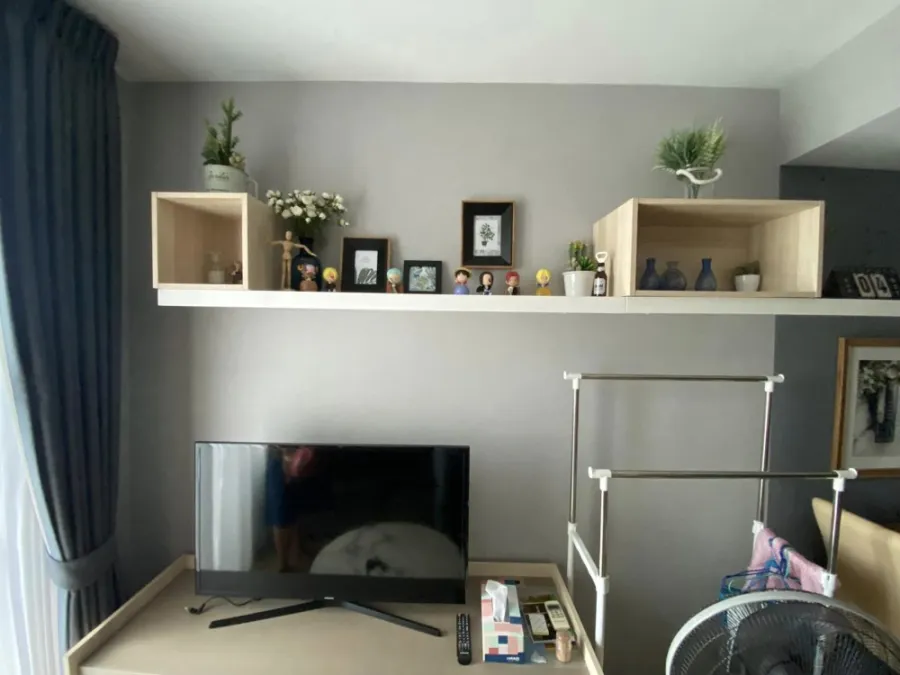 House for sale, House 23 Ratchada-Lat Phrao, high floor, quiet, bedroom with good wallpaper. Don't just look and reserve now.
