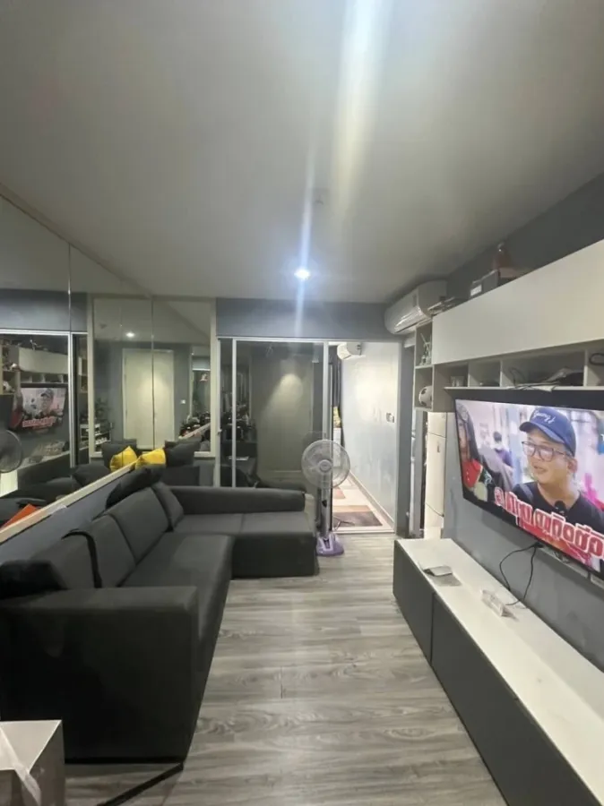 For rent: The Kith Rangsit-Tiwanon, 4th floor, nice room, fully furnished, book now, don't miss out.