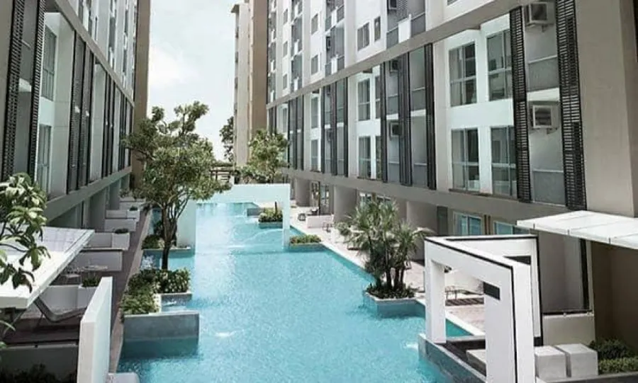 ขายด่วน!! คอนโด เอ สเปซ สุขุมวิท 77 ชั้น 6 ตึก B วิวสระว่ายน้ำ ทำเลดี น่าลงทุน ห้ามพลาด!!