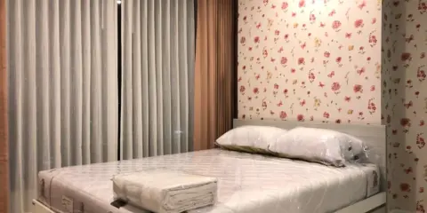 For rent The cube Nawamin-Raminthra ห้องน่าอยู่ ติดวอลเปเปอรือย่างดี ครบจบที่เดียว รีบเลย