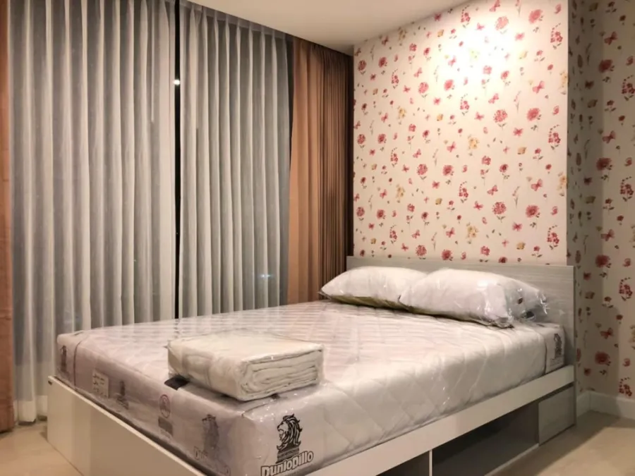 For rent The cube Nawamin-Raminthra ห้องน่าอยู่ ติดวอลเปเปอรือย่างดี ครบจบที่เดียว รีบเลย