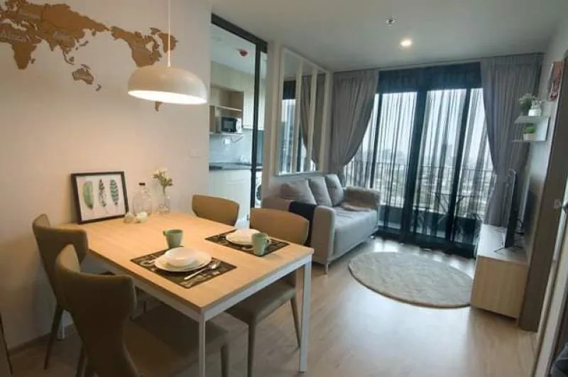 Urgent rental !! Ideo O2 Condo, spacious room, clean, high floor, wide view, fully furnished, central, very magnificent, do not miss !!