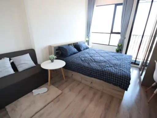 Condo for sale, Knightsbridge Collage Ramkhamhaeng, good central area Fully furnished, ready to move in, don't miss it!!
