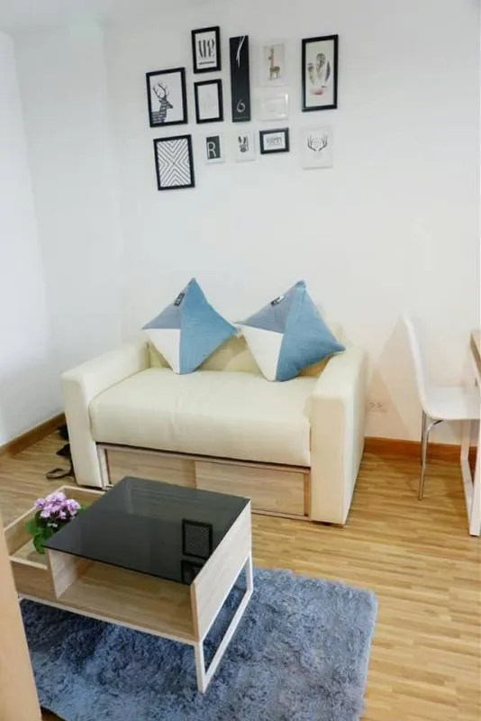 For Rent The Iris Bangyai ห้องแต่งสวย โทนสีขาว สบายตาสุดๆ ให้ฟิลเหมือนอยู่บ้าน สวยขนาดนี้จองด่วนๆ