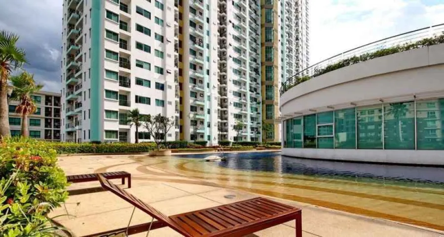 Sale/rent!! Condo Supalai Park Kaset, 7th floor, Building A, completely renovated. Built-in in the whole room. Book now.
