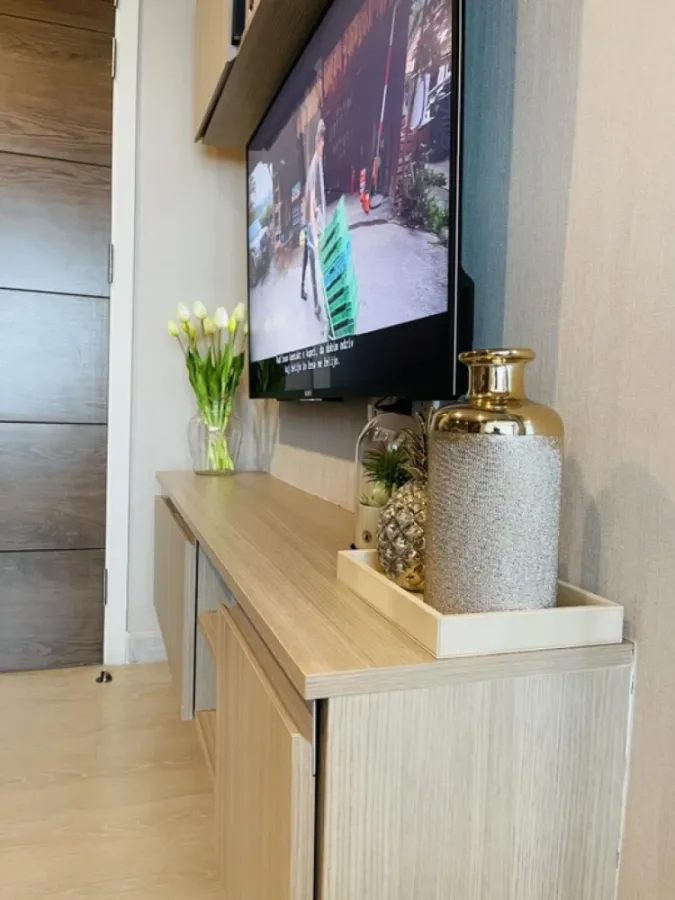 Urgent sale!! Condo The Niche Mono Sukhumvit 50, 6th floor, Building B, beautiful room, decorated in Modern luxury style, don't miss it!!