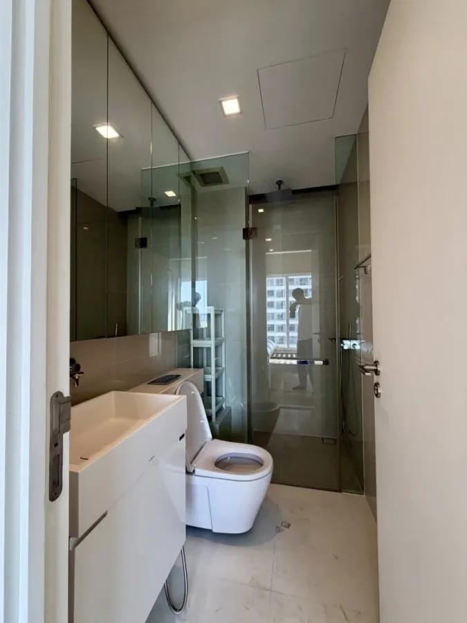 ให้เช่า The Saint Residences ชั้น 11 ห้องมุม แต่งครบ พร้อมอยู่ รีบจองเลย