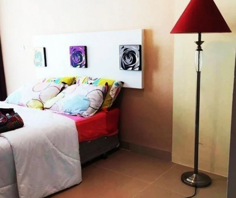 very elegant room Very beautiful with I-House Laguna Garden RCA Condo for rent.