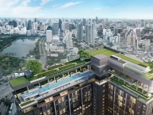 Condo for sale, LIFE RAMA 4 - ASOKE, Virtiplex room, 33rd floor, high view, good location, reasonable price, reserve now.