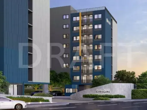 Selling a 1-bedroom condo at The Origin Bangkae, 2nd floor (not high up). Perfect for pet owners! Don't miss out!