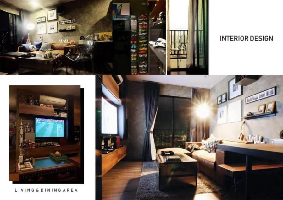 ขาย เดอะ เบส พาร์ค เวสต์ ชั้น 25 สูงมากๆ สไตล์ modern loft ตำแหน่งห้องหัวมุมส่วนตัว วิวคลองพระโขนง