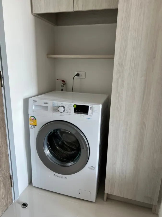 Condo for rent,sale Niche Mono Chaengwattana, decorated in modern style. Ready to move in. Book now. Hurry up.