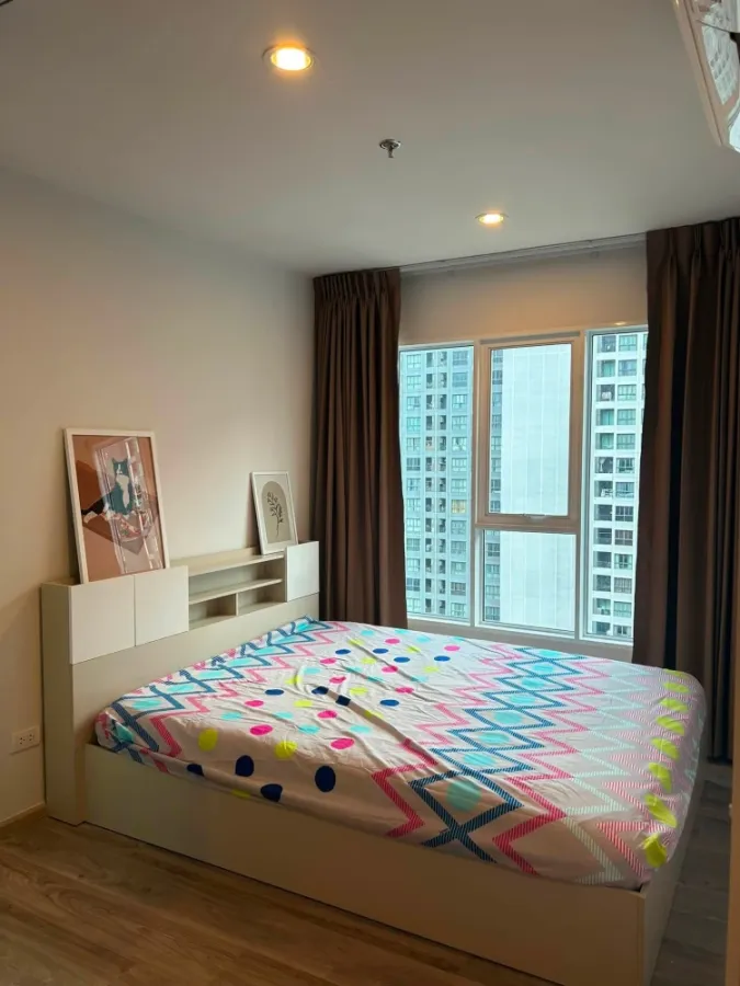 ให้เช่า Regent Home Bangna ห้องอยู่ชั้น 25 สูงมากๆ รับลมดีสุดๆ พร้อมเฟอร์นิเจอร์ครบครัน เข้าอยู่ได้เลย