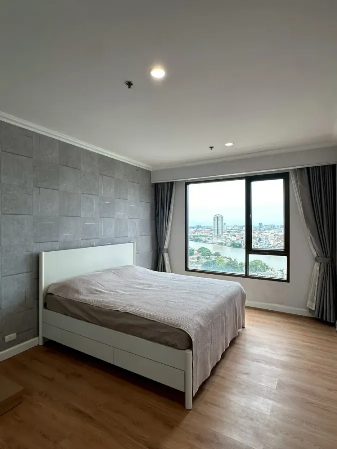 For rent: Baan Chao Praya, 22nd floor, fully furnished. Book now! (Quickly!)