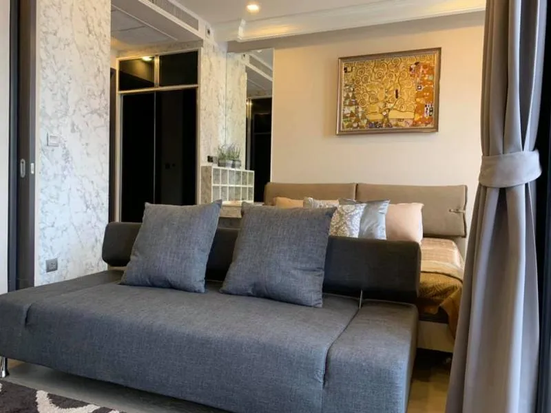 express!! Condo for rent, Ashton Asoke, project near the train, convenient transportation, fully furnished, ready to move in, don't miss !!