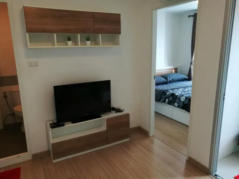 For Rent The Viva Condo Phetkasem 68 ชั้น6 ตกแต่งพร้อม มีมุมนั่งเล่นสบายๆ โซฟานุ่มๆ พร้อมเข้าอยู่