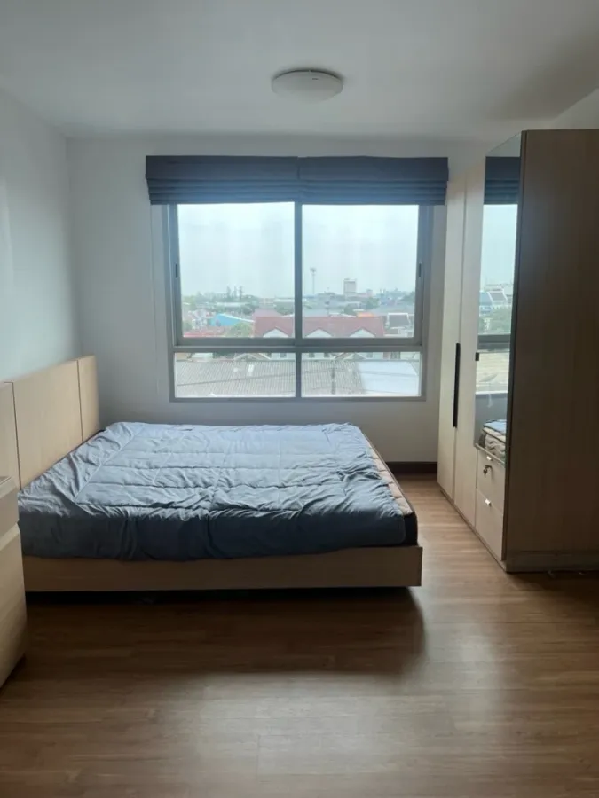 Plum Condo Nawamin, 5th floor, fully furnished, ready to move in. Book now, don't wait!
