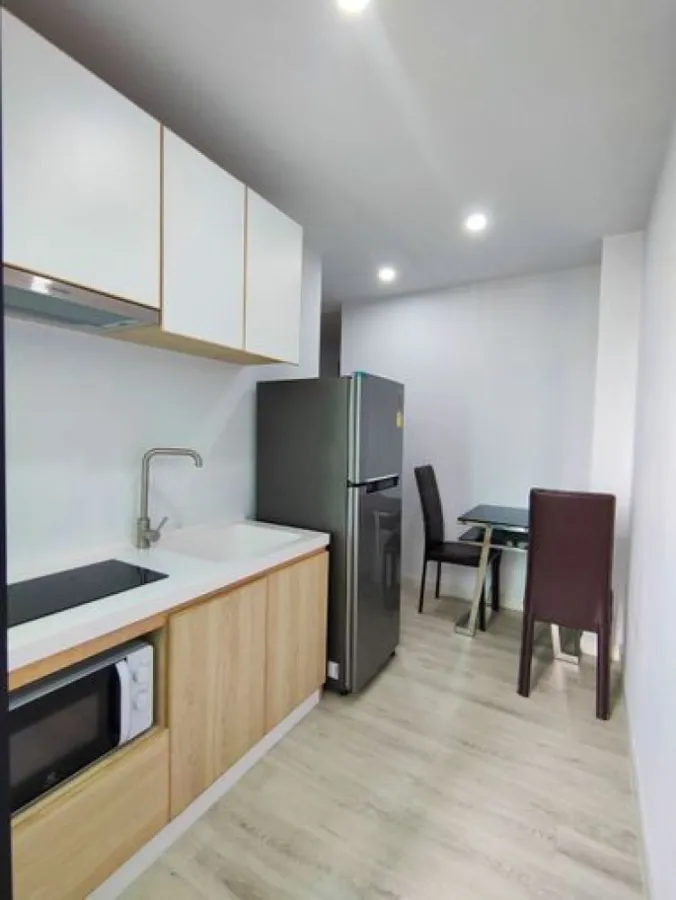 For rent!! V Condo Salaya, 4th floor, V3 building, fully furnished, ready to move in. Don't miss it, hurry and book now!!