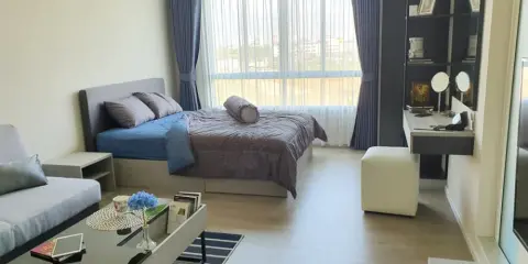 For Rent ดีคอนโด แคมปัสโดม รังสิต เฟส 3 ห้องสวยมากกก ตกแต่งพร้อมเฟอร์นิเจอร์ครบ ไม่จองเสียใจแทน