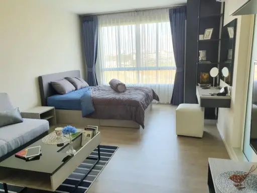 For Rent ดีคอนโด แคมปัสโดม รังสิต เฟส 3 ห้องสวยมากกก ตกแต่งพร้อมเฟอร์นิเจอร์ครบ ไม่จองเสียใจแทน