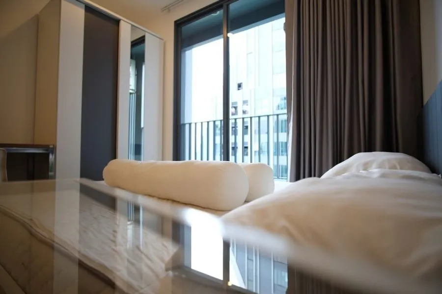 Condo for rent, IDEO Q CHULA-SAMYAN, STUDIO room, beautiful pool view, good atmosphere, nice room, hurry to book