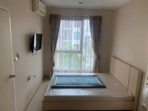 Sell rentThe Privacy Ngamwongwan, 1 bedroom, Feng Shui, room number is very good, Sai Mu, don't miss it, book now.