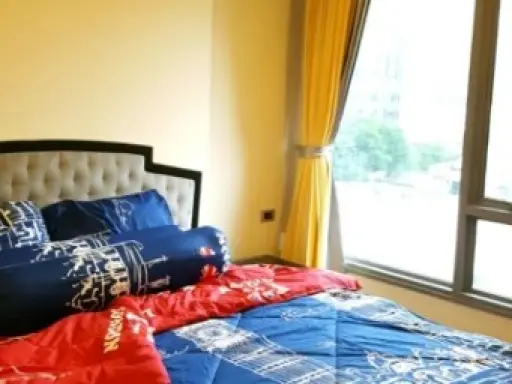 Condo for sale, The Crest Sukhumvit 34, separate room There is privacy, beautifully decorated.
