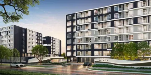 ให้เช่า เคฟ ทาวน์ ไอส์แลนด์ 1-bed exclusive วิวสระ ห้องกั้น มาพร้อมการตกแต่งที่ครบครัน จองเลย ด่วนๆ