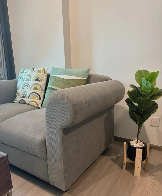 For rent Aspire Ratchayothin ห้องกั้นแยกเป็นสัดส่วน แบ่งโซนอย่างลงตัว ครบจบที่เดียว จองเลย