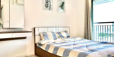 ให้เช่า Aspire Sukhumvit 48 ชั้น 15 ห้องแต่งสไตล์มินิมอล พร้อมเฟอร์นิเจอร์ครบครัน จองด่วนๆ จร้า