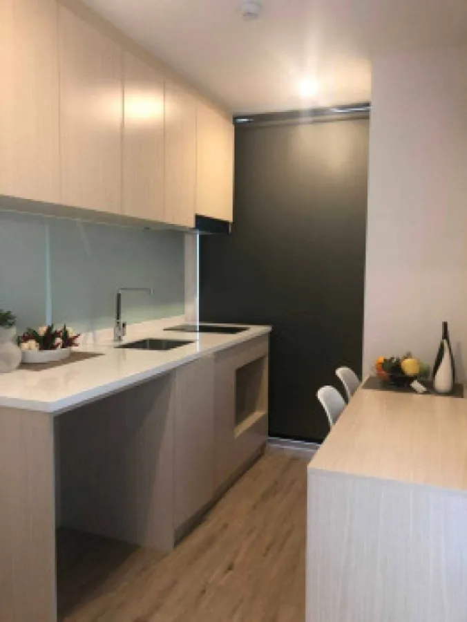 For rent!! Condo Serio Sukhumvit 50, new room, 3rd floor, Building A, ready to move in, near BTS On Nut, don't miss it!!